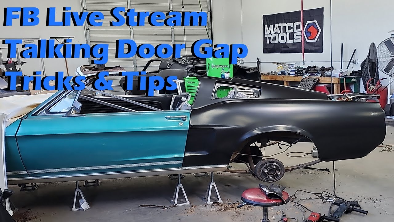 FB Live Masterclass: Perfect Door Gaps on Fastback Conversions with This Trick! | lostsocketgarage