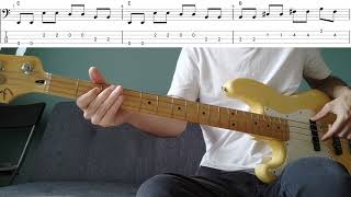 My Top 3 Shuffle Blues Bass Lines - Lesson FULL TABS in description