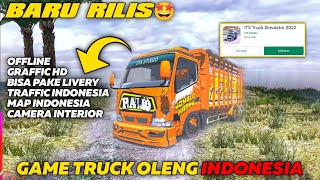 Wajib Download Baru Rilis🤩- Game Truck Canter Oleng Simulator Indonesia Offline Bisa Pake Livery screenshot 3