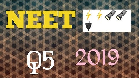 NEET 2019 Solutions | Q5 | Jai Oberoi