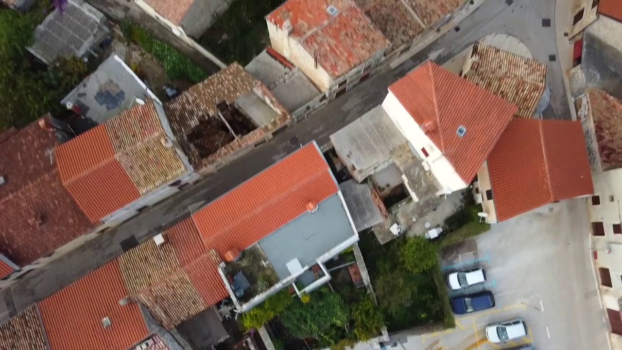 Vodnjan iz zraka drone video