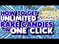 HOW TO GET UNLIMITED RARE CANDIES IN JUST ONE CLICK! POKEMON LETS GO
PIKACHU AND EEVEE CHEATS