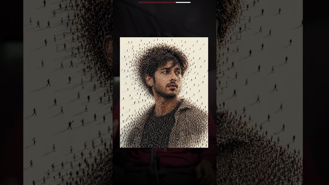 Trending AI Illusion Art Tutorial! 🎨 #shortindia #aiindia