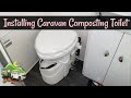 Ep 4. Installing a Nature's Head Composting Toilet in our Caravan