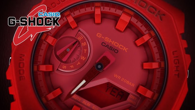 GA2100-4A, Analog-Digital Black Men's Watch G-SHOCK