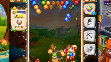 Forest Rescue Bubble Pop Level 13