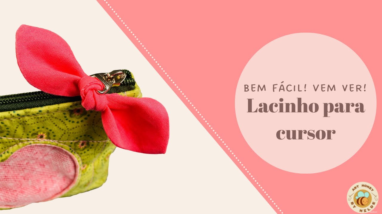 Lacinho para cursor/ Vem aprender, e bem fácil!