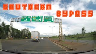 Driving through the Southern ByPass from Karen to Mombasa Road