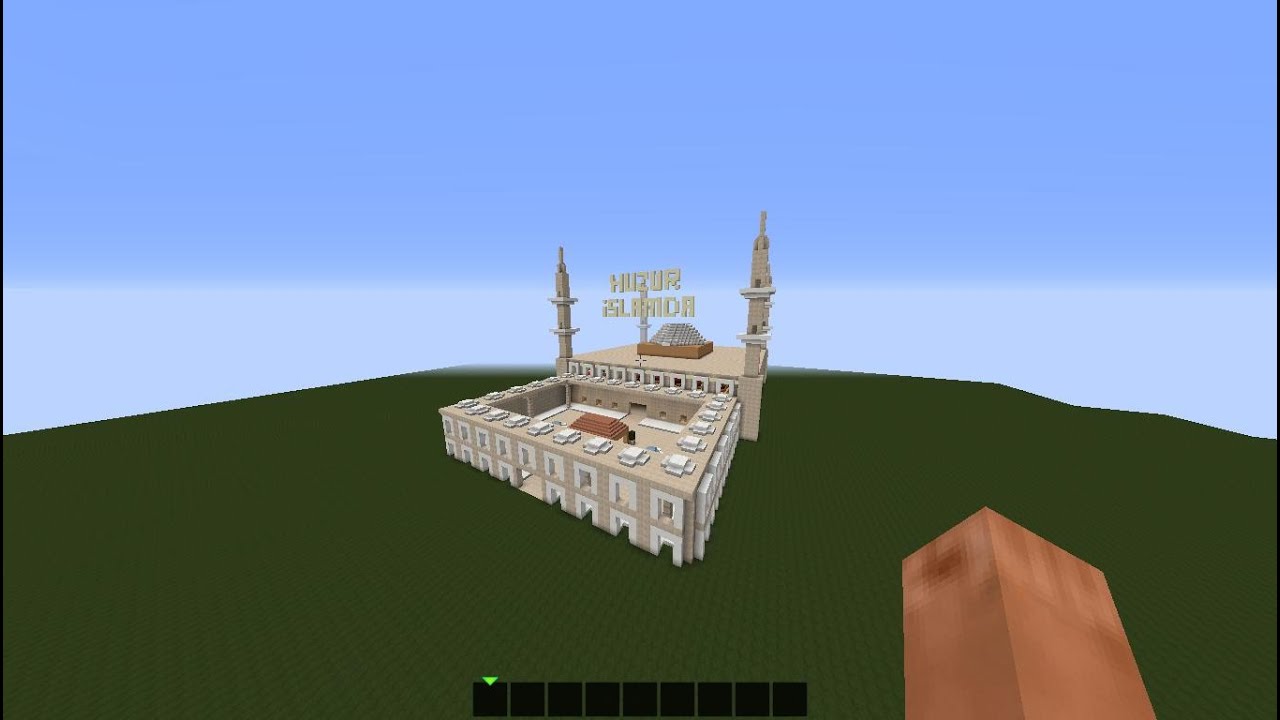Мечеть майнкрафт схема