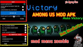 Among Us Mod Apk | Mod Menu | Mode Zombie | Mode Crazy Color | Latest Version 2020.10.22a screenshot 5