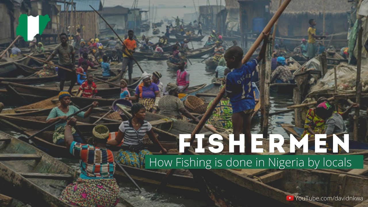 How local Fishing is done in River Niger, Nigeria. Africa travel vlog.