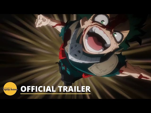 REACT TRAILER BOKU NO HERO - My Hero Academia Movie 3 World Heroes Mission  