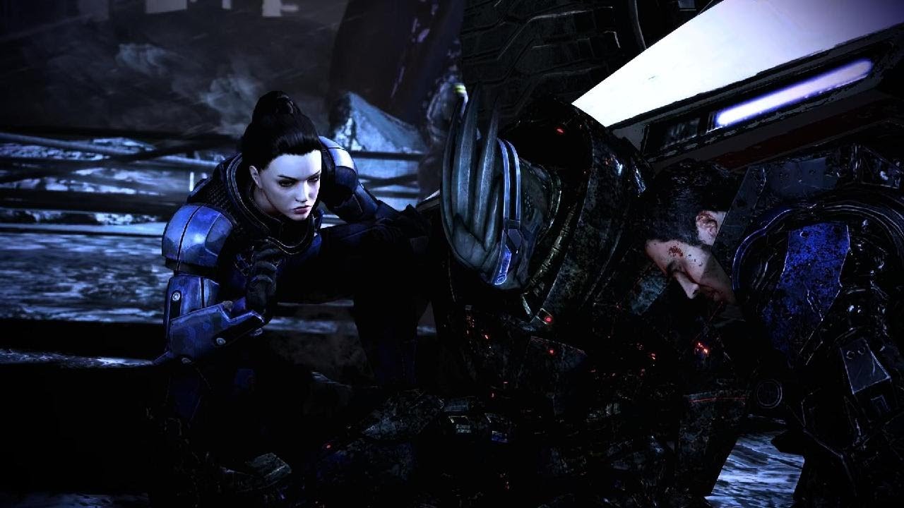 Mass Effect Legendary Edition Garrus Romance 35 Farewell Kaidan is sad too