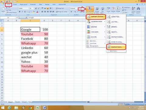 How to Find & Remove Duplicate Entries and Values in MS Excel