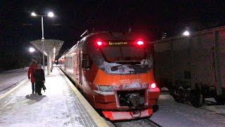 ЭЛЕКТРИЧКА: Тарасиха-Осинки /  From the window of the ELECTRIC TRAIN: Nizhny Novgorod region by sochi1030 154 views 1 month ago 8 minutes, 38 seconds