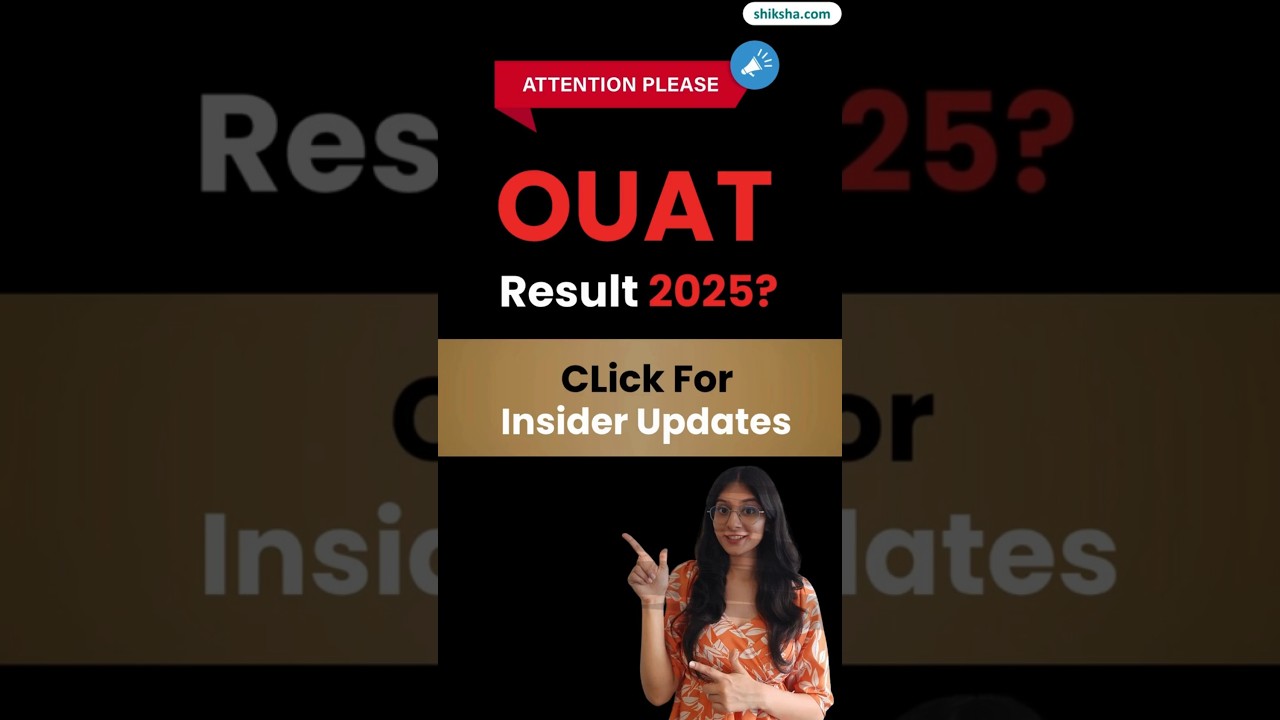 OUAT Result 2025 Out! | How to Check Rank, Download Scorecard 
