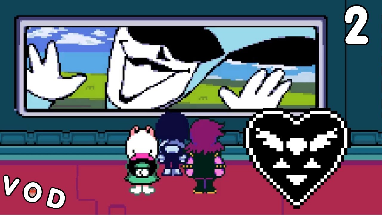 Playing Chapter 2 FOR THE FIRST TIME | DELTARUNE - VOD (PACIFIST ...