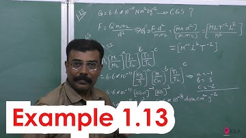 24.Physics | Nature of physical world & measurements |  Example 1.13