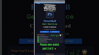 “5 PowerShell Get-Service Commands Every Windows User Must Know ⚡”