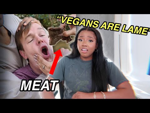 THIS VEGAN WAS FORCED TO EAT MEAT