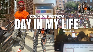 8am college day in a life! *pov you’re a freshman in college * | class, first meltdown of the year