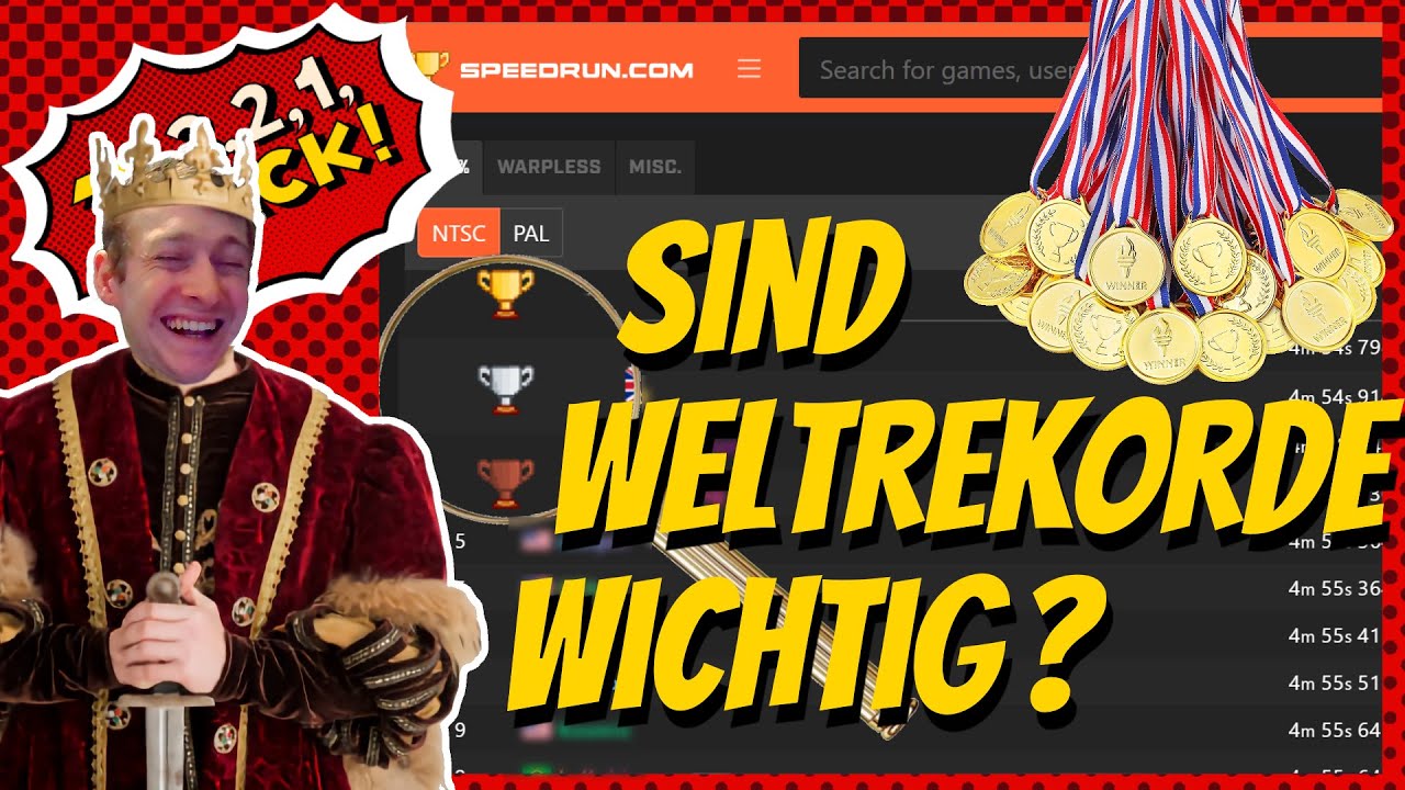 Wie wichtig sind WELTREKORDE im Speedrunning? - mit HEINKI
