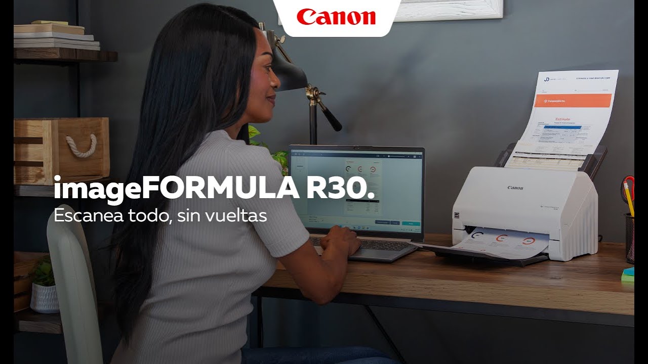 No todos tus documentos son iguales, el Canon ImageFORMULA R30 puede con todos
