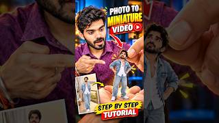 Turn Your Photo Into a Miniature Video 🤯🔥 | AI Video Tutorial #Shorts