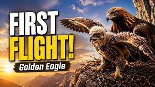 A Golden Eagle’s First Flight: From Egg to Sky | Wildlife Documentary