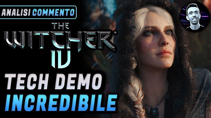 THE WITCHER 4 ► TECH DEMO INCREDIBILE SU PS5 ★ Analisi e Commento Unreal Engine 5.6