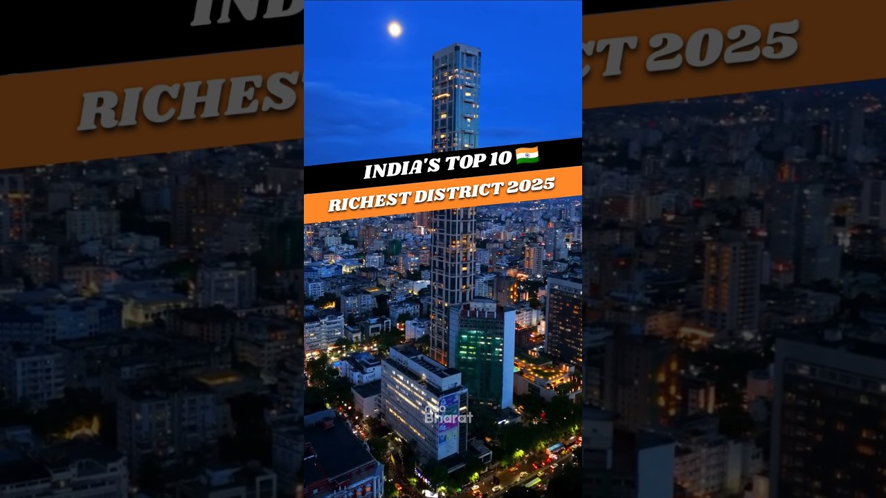 Top 10 Richest District of INDIA 2025 🇮🇳 | Neo Bharat talks