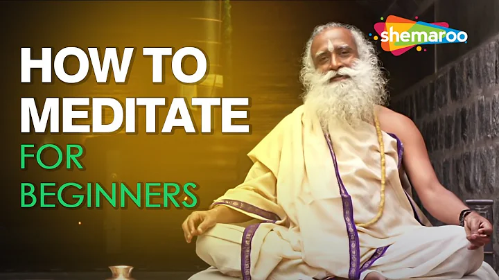 Meditation tips for Beginners by Sadhguru | Good Health Tips