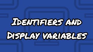 C sharp  identifiers and display variables || object oriented programming language