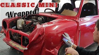 Classic Mini Cooper VINYL WRAPPED