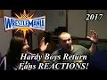 WrestleMania 33 Hardy Boys Return Fan REACTIONS!