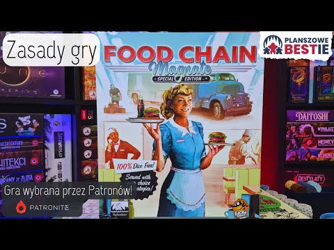 Food Chain Magnate - Zasady (rules) - Planszowe Bestie