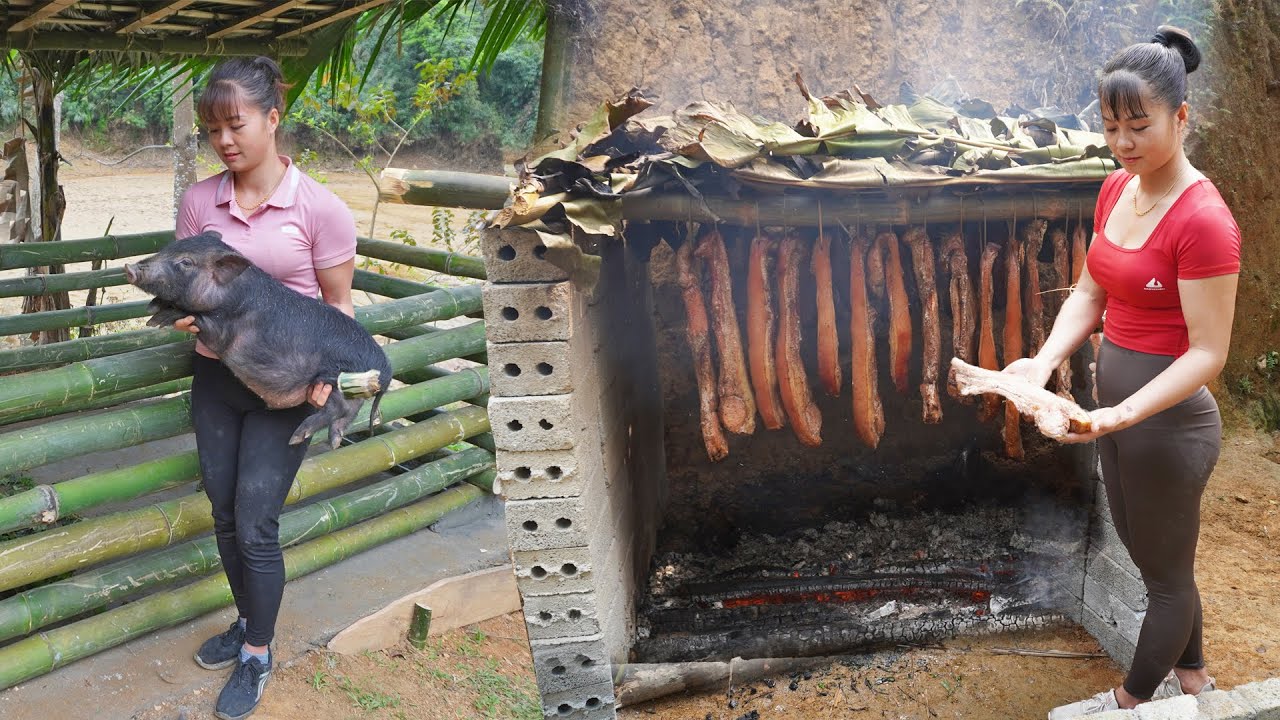 220 Day: Raising Pigs, Geese, Ducks,...Harvesting and Processing of Smoked Pork and Smoked Fish