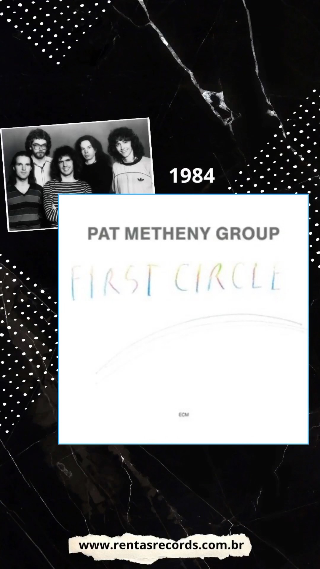 PAT METHENY GROUP - First Circle (1984) 💿 German 1st Press CD
