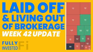 Laid Off & Living Out Of Robinhood Brokerage | Week 42 Portfolio Update