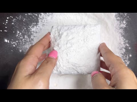 Gymchalk+Cornstarch Full Experiment Video with Result | Satisfying ...