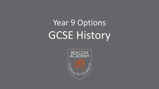 GCSE History: Year 9 Options