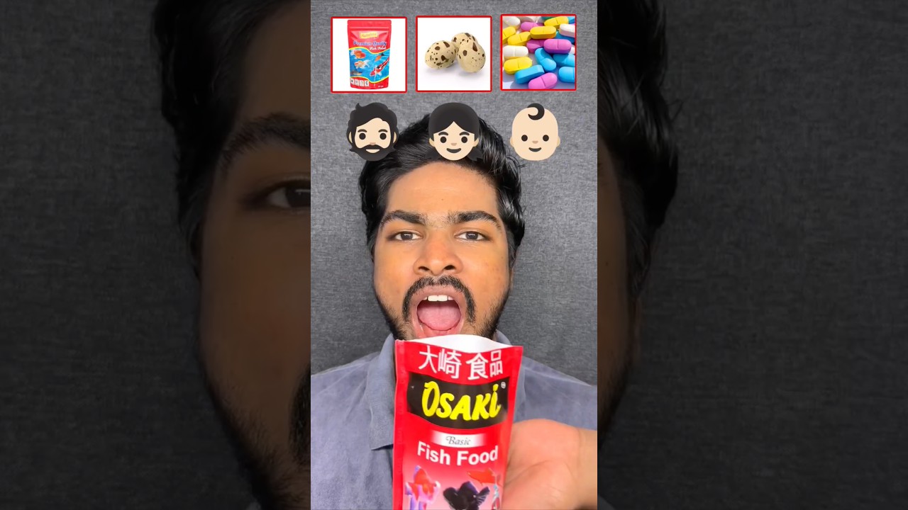 Who was swallow dangerous food?😱 