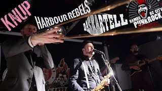 DaSKArtell, Knup, Harbour Rebels, Hamburg City  Punk Rock Singers live in den Fanräumen