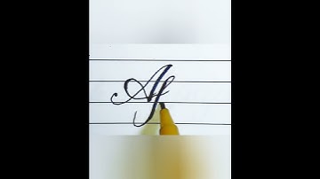 "Afra" name with cut marker |Afra name calligraphy |#calligraphy #viral #short