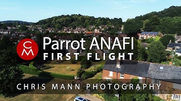 Parrot ANAFI drone First Flight 4K