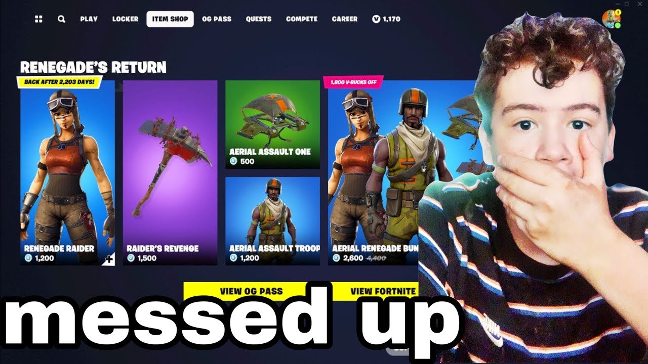 10 times fortnite messed up!!! - YouTube