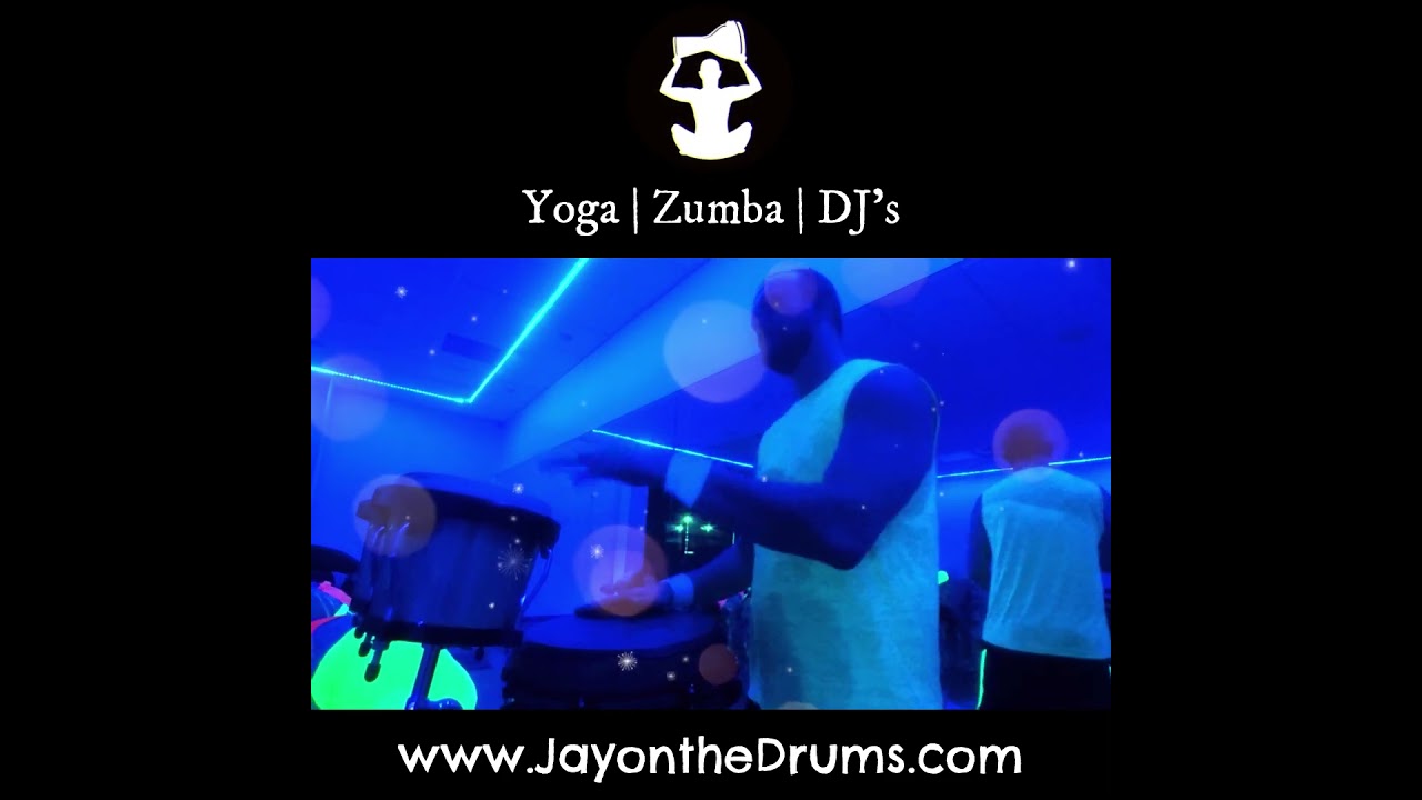 Jay on the Drums | Live Drums for Yoga, Zumba and DJ events!