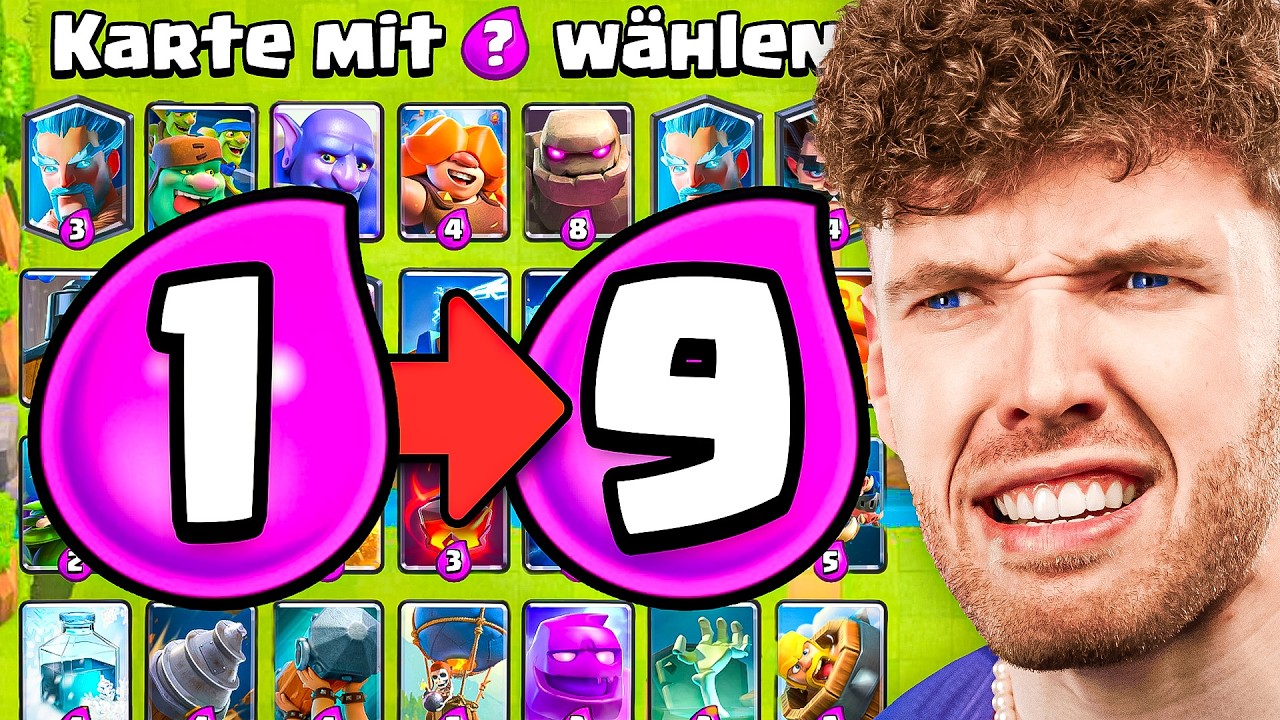 😱🤯ERST GÜNSTIG, DANN TEUER in MEGA AUSWAHL.. (Eskalation) | Clash Royale Deutsch