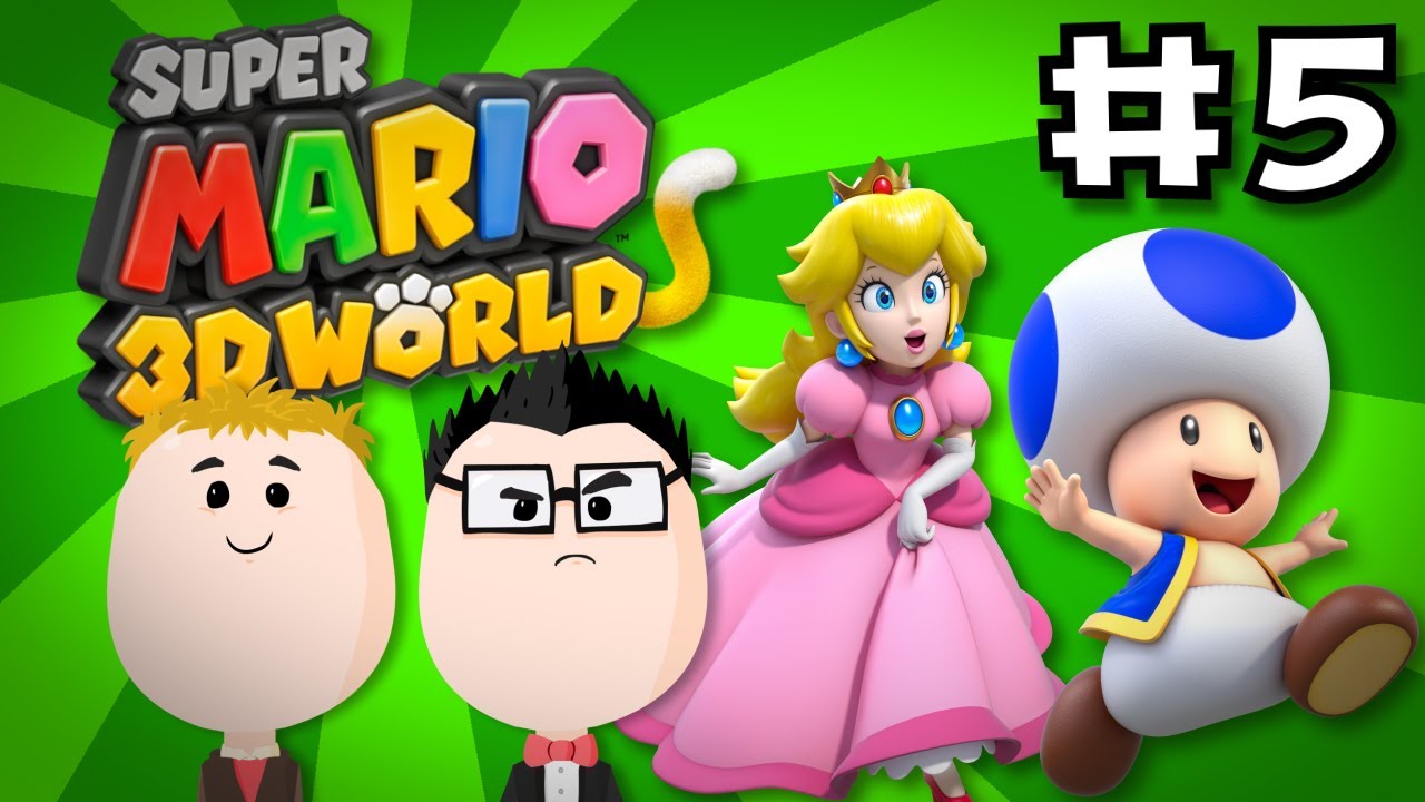 Super Mario 3D World #5 | LÅT OSS SPELA