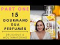 Review of 15 DUA Gourmand Perfumes - Part One